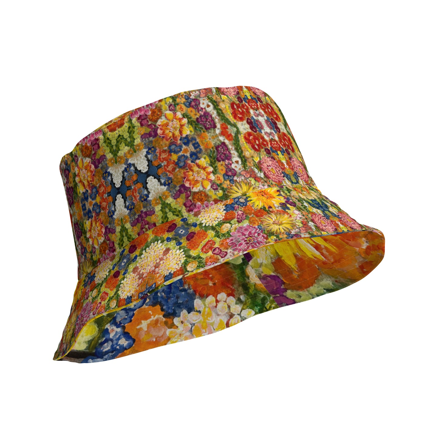 May There Be Dahlias Bucket Hat