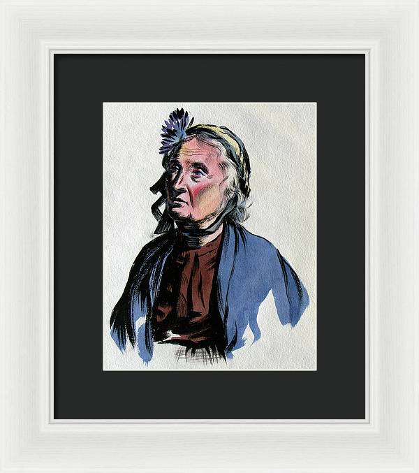 Aunt Edna - Framed Print