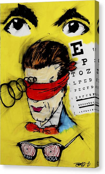 X RAY GOGS-Day - Canvas Print