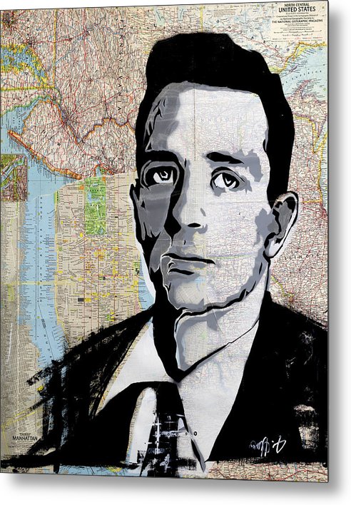 Kerouac - Metal Print