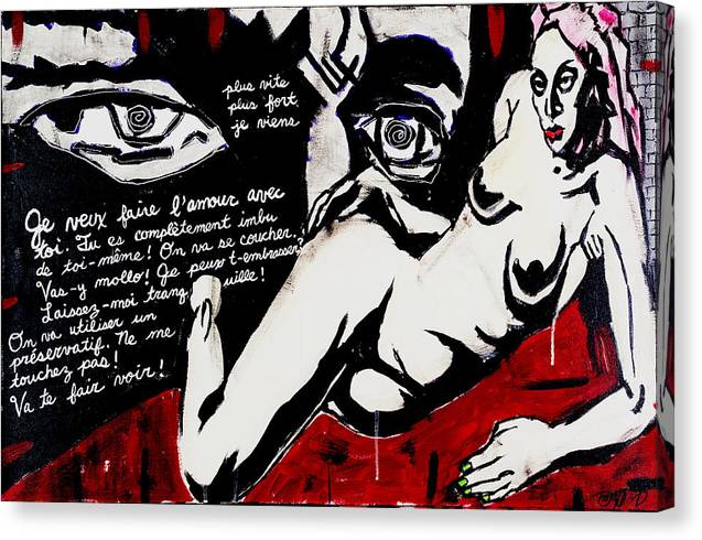 Peeping Tom - Canvas Print
