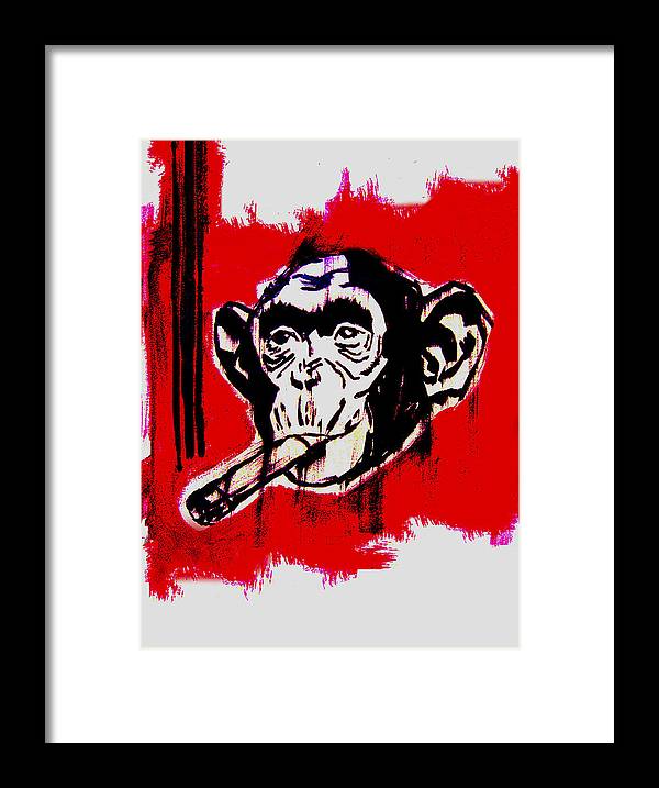 Monkey Business - Framed Print