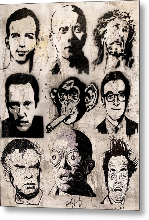Oddballs and Eccentrix - Metal Print