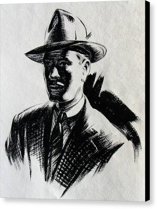 Private Detective  - Canvas Print
