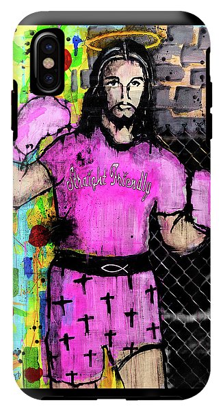 Boxing Jesus - Phone Case