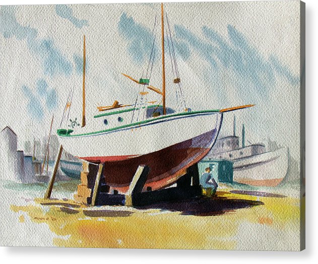 The Shipyard - Acrylic Print