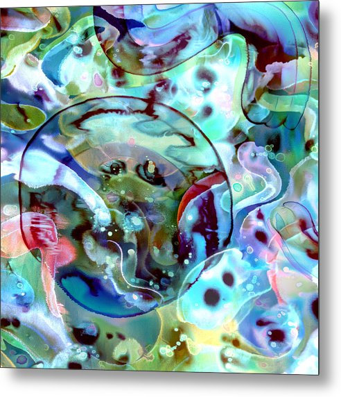 Crystal Blue Persuasion - Metal Print