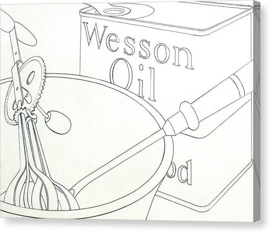 Wesson Oil - Canvas Print