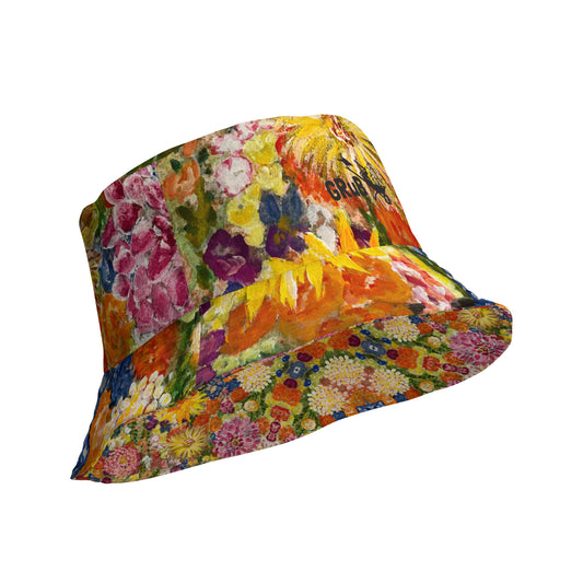 May There Be Dahlias Bucket Hat
