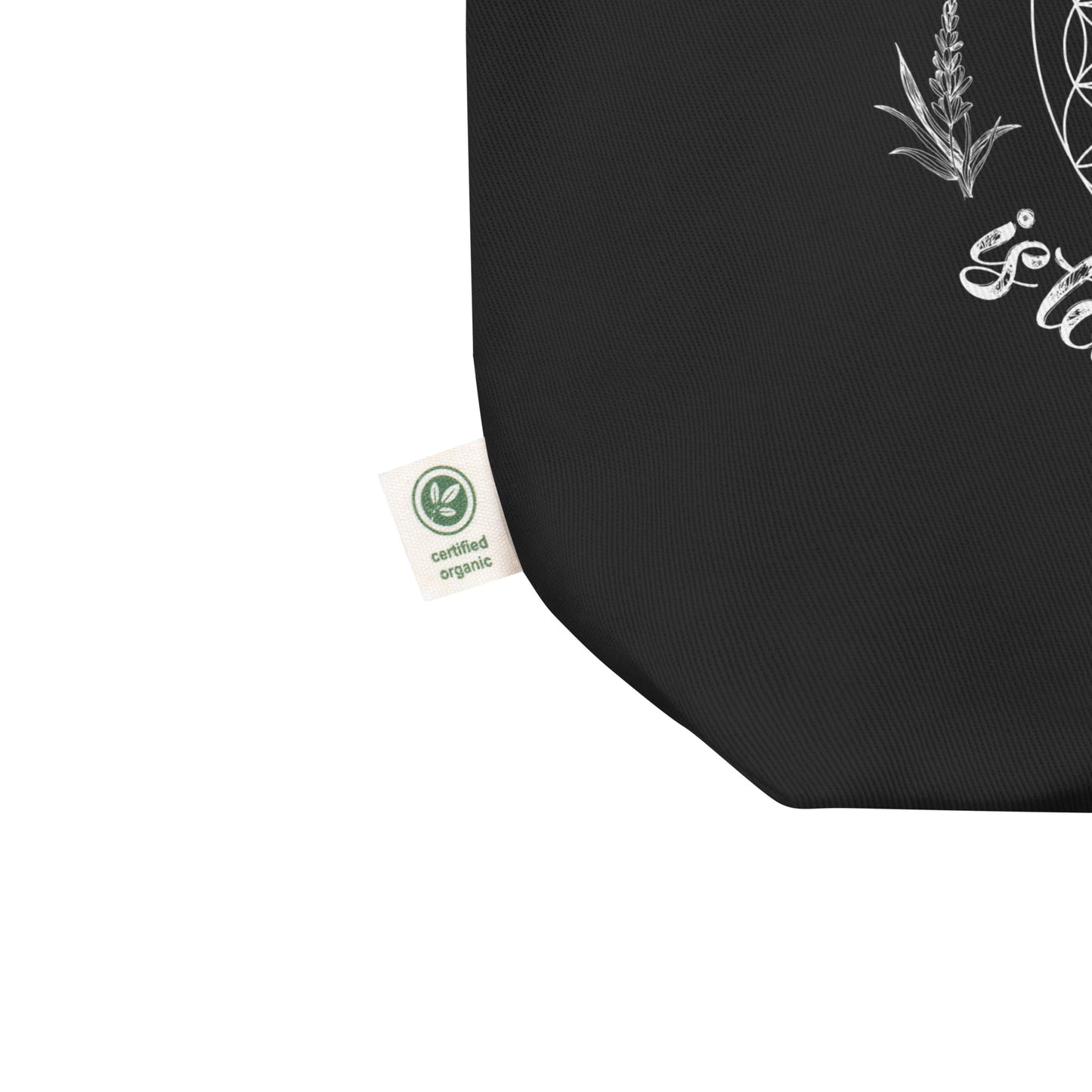 Bee of Life Eco Tote Bag-White Logo