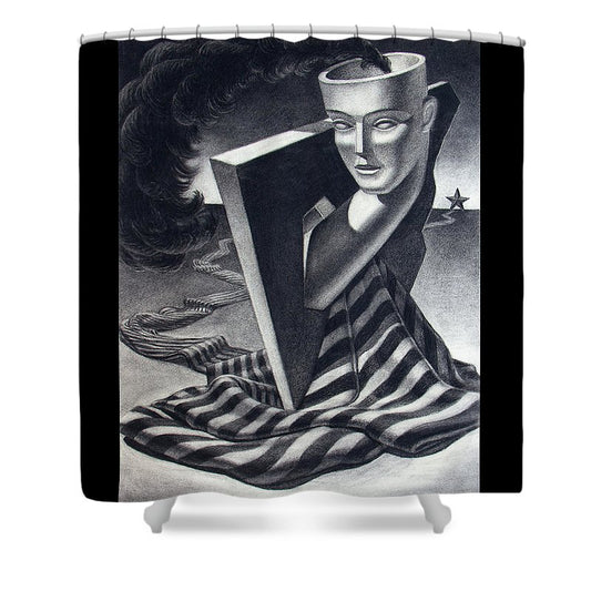 Architecture of Imagination - Shower Curtain