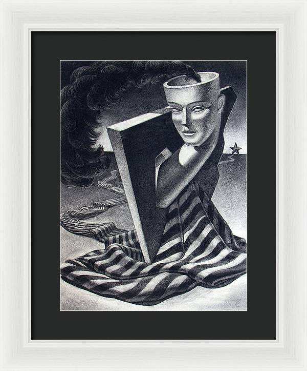 Architecture of Imagination - Framed Print