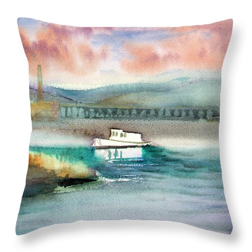 Calm Waters - Throw Pillow