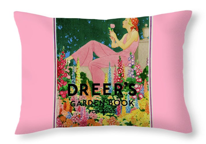 Dreers Garden 2 - Throw Pillow