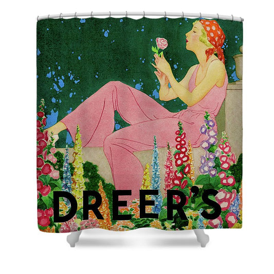 Dreers Garden 2 - Shower Curtain