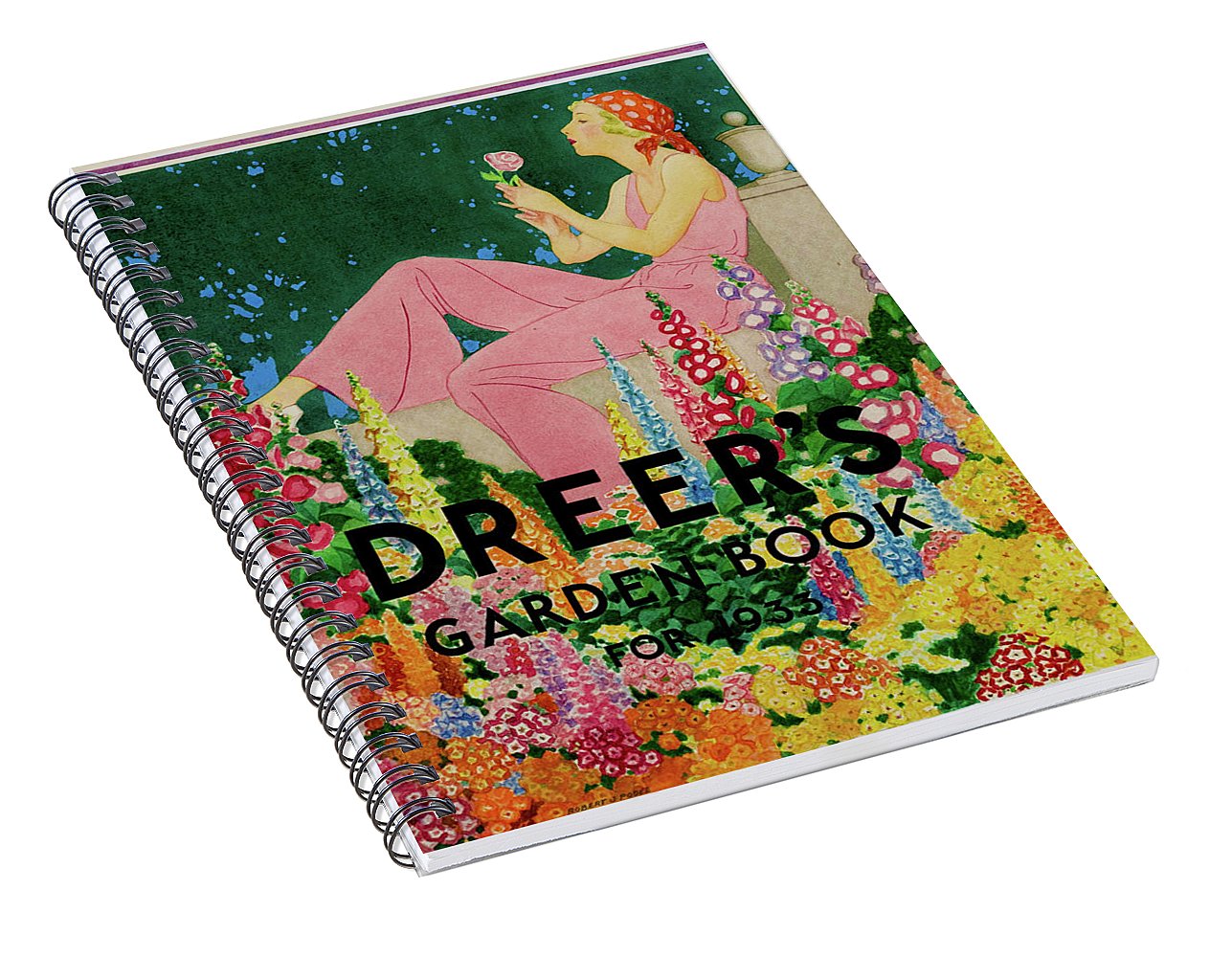 Dreers Garden 2 - Spiral Notebook