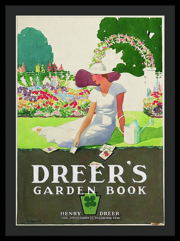 Dreers Garden 1 - Framed Print