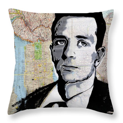 Kerouac - Throw Pillow