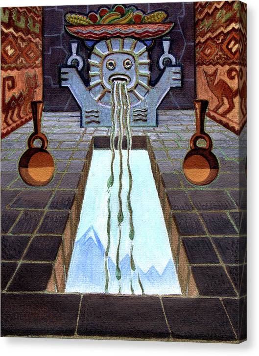 Mayan Passage - Canvas Print