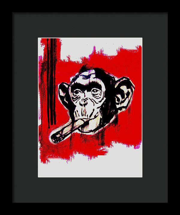 Monkey Business - Framed Print