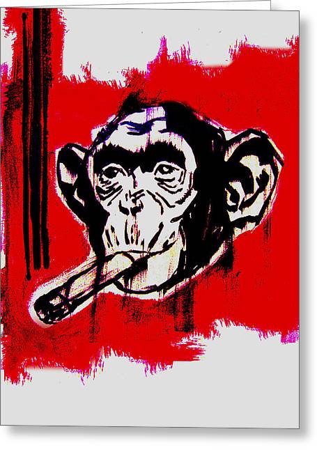 Monkey Business - Greeting Card