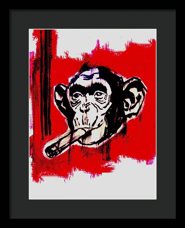 Monkey Business - Framed Print