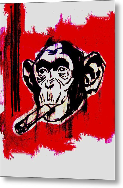 Monkey Business - Metal Print