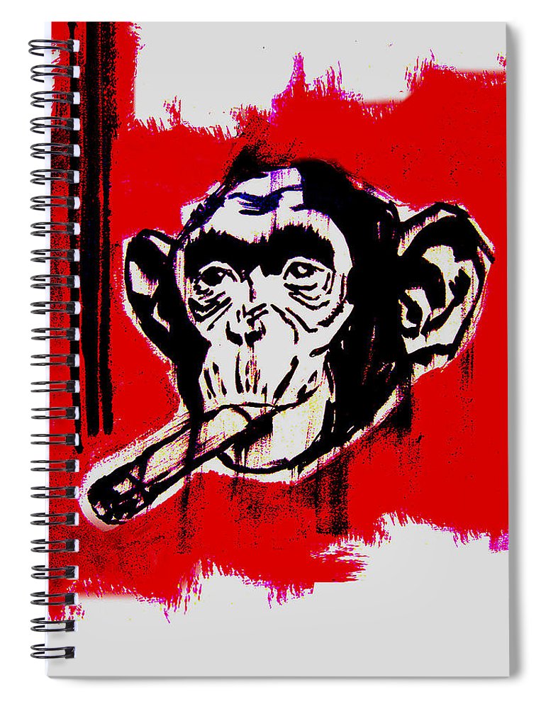 Monkey Business - Spiral Notebook