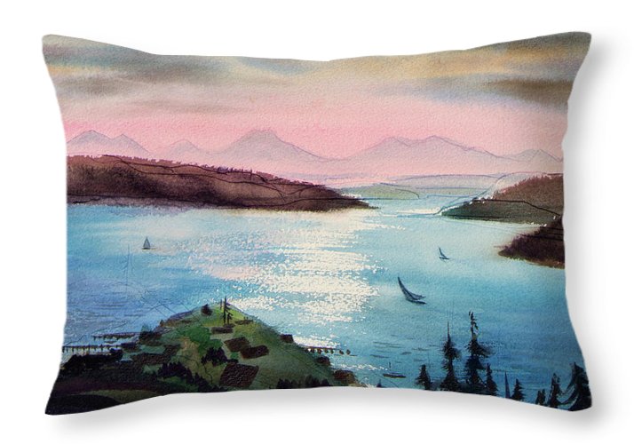 Pacific Northwest - Throw Pillow