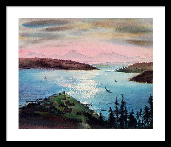 Pacific Northwest - Framed Print