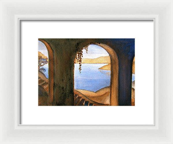 Parrish Blue - Framed Print