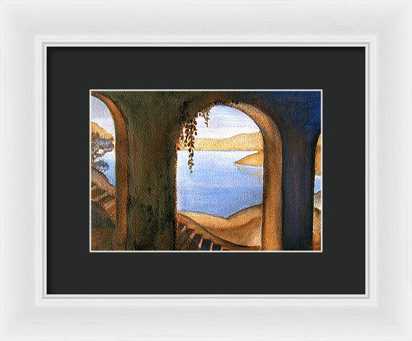 Parrish Blue - Framed Print