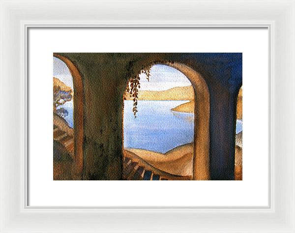 Parrish Blue - Framed Print