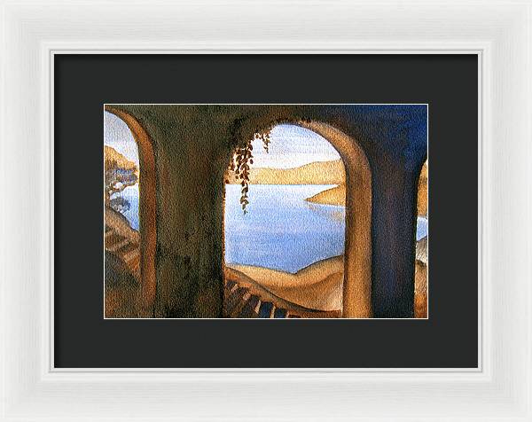 Parrish Blue - Framed Print