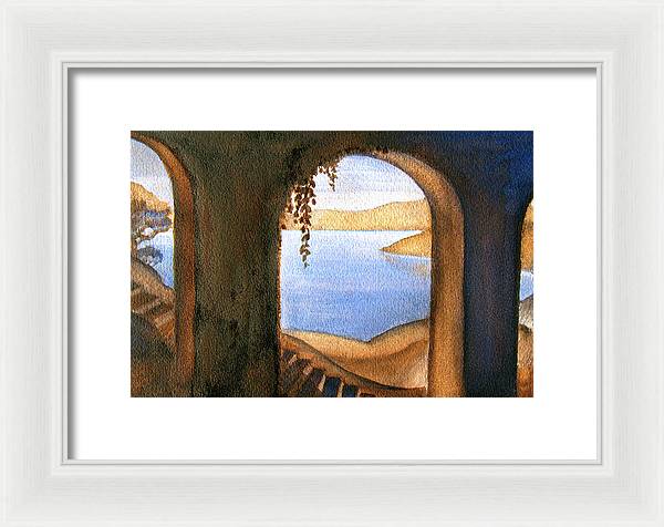 Parrish Blue - Framed Print