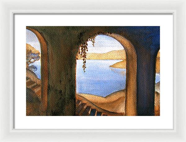 Parrish Blue - Framed Print