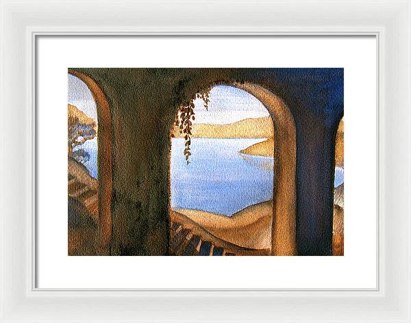 Parrish Blue - Framed Print