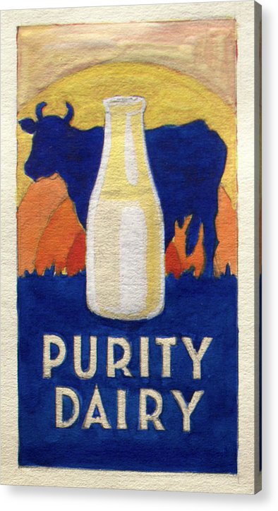 Purity Dairy - Acrylic Print