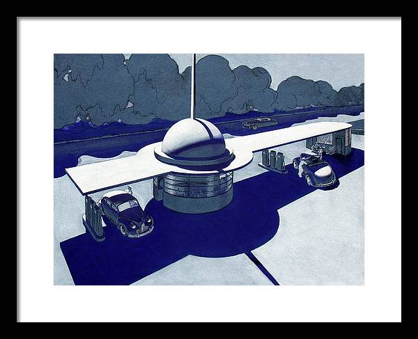 Roadside of Tomorrow - Framed Print