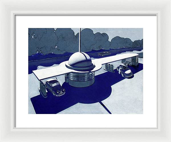 Roadside of Tomorrow - Framed Print
