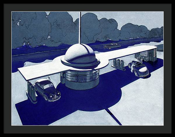 Roadside of Tomorrow - Framed Print