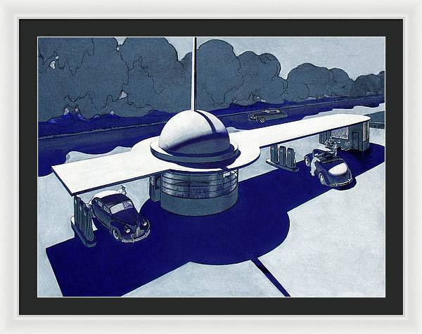 Roadside of Tomorrow - Framed Print