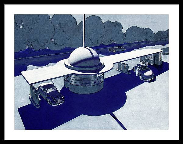 Roadside of Tomorrow - Framed Print
