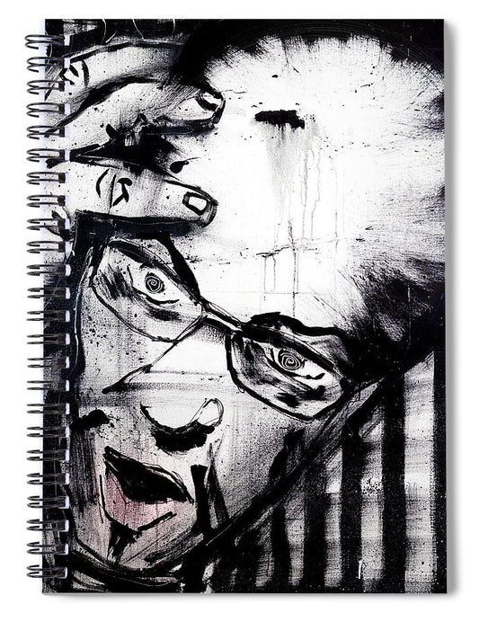 Punctured Thoughts - Spiral Notebook