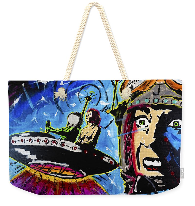 Spaceman Love - Weekender Tote Bag