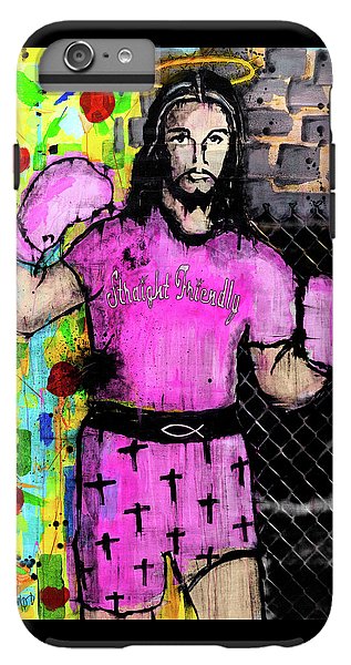 Boxing Jesus - Phone Case