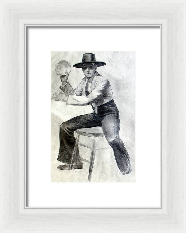 Tambourine Man - Framed Print