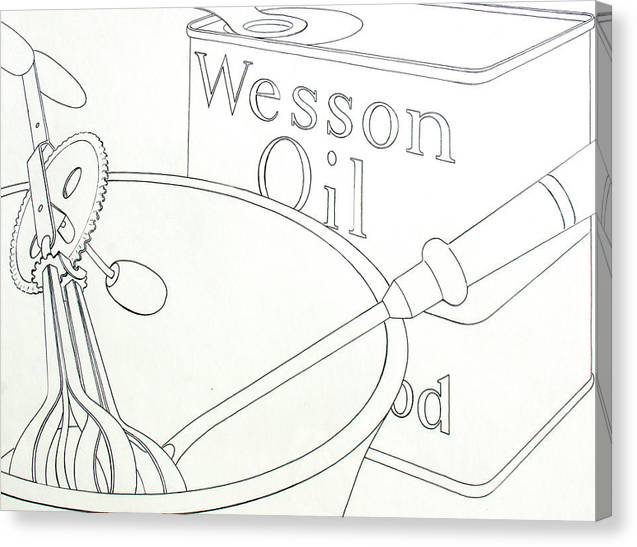 Wesson Oil - Canvas Print