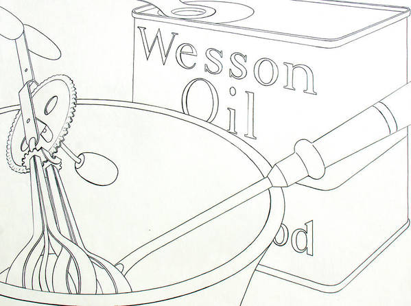 Wesson Oil - Art Print